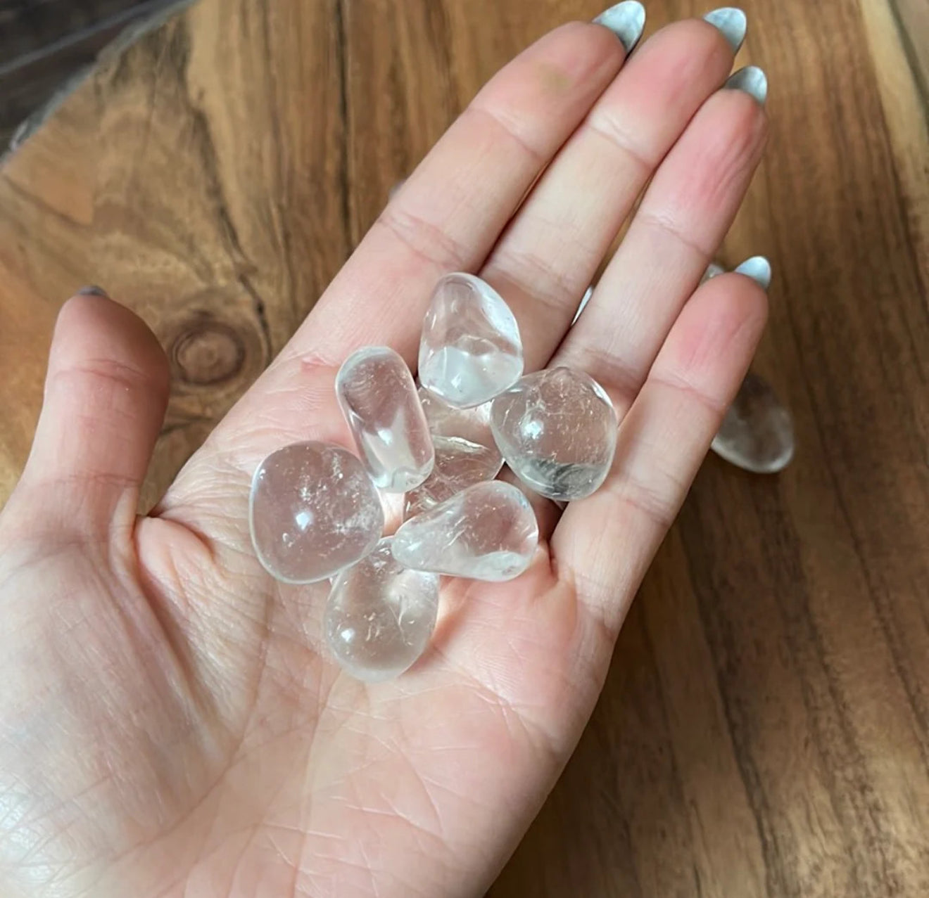 Clear Quartz tumble