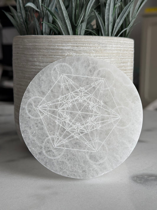 Selenite Charging Plate