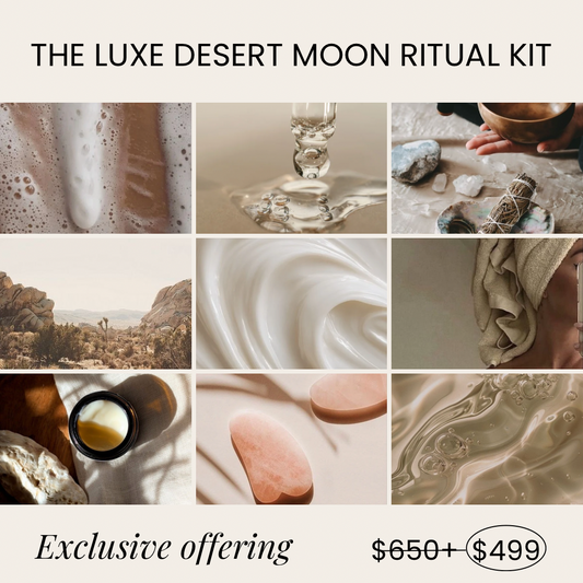 The Luxe Desert Moon Ritual Kit - 16 products