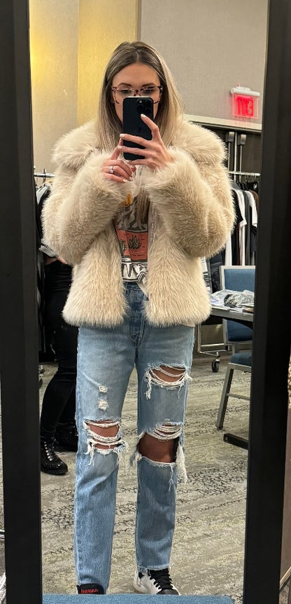 Faux Fur Jacket