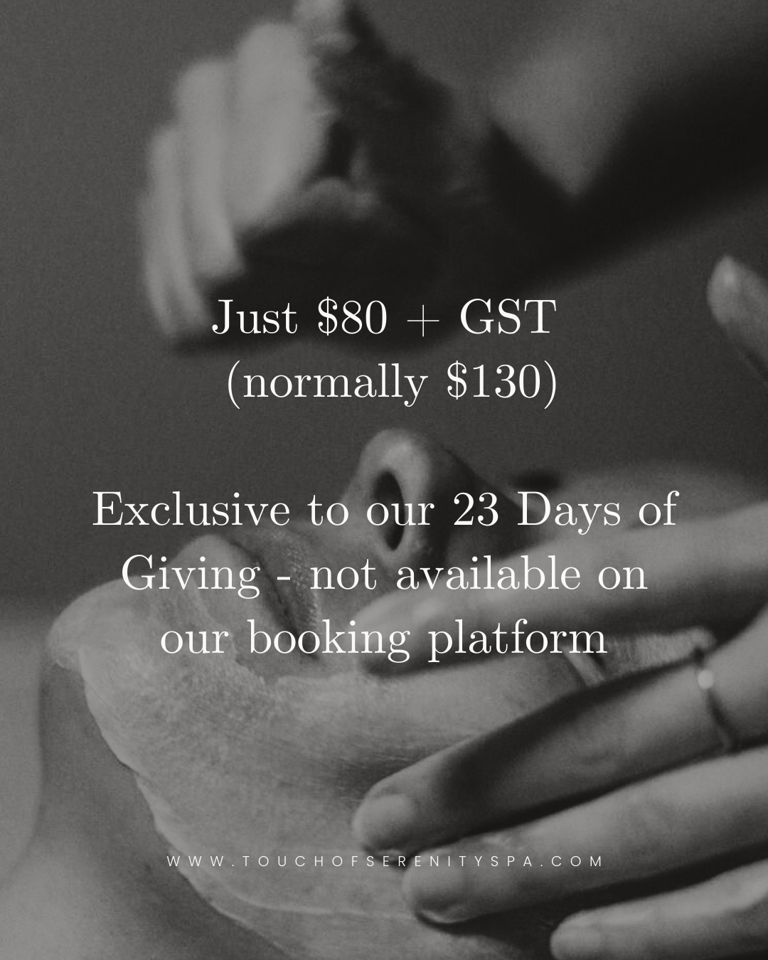 DAY 11 — Holiday Deal Calm + Clarity Exclusive Facial