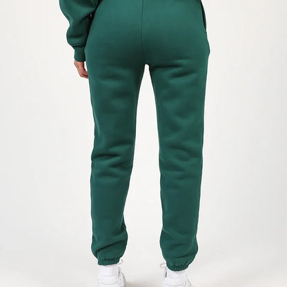 The Best Friend Fleece Jogger - Emerald