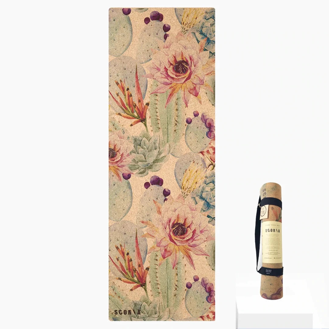 Botanicals Cork Yoga Mat (4.5mm)