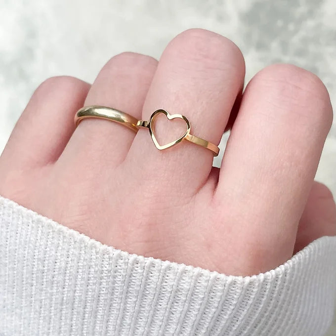 Open Heart Ring