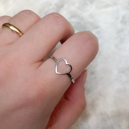 Open Heart Ring