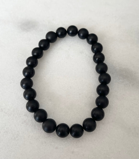 Black Onyx mala bracelet