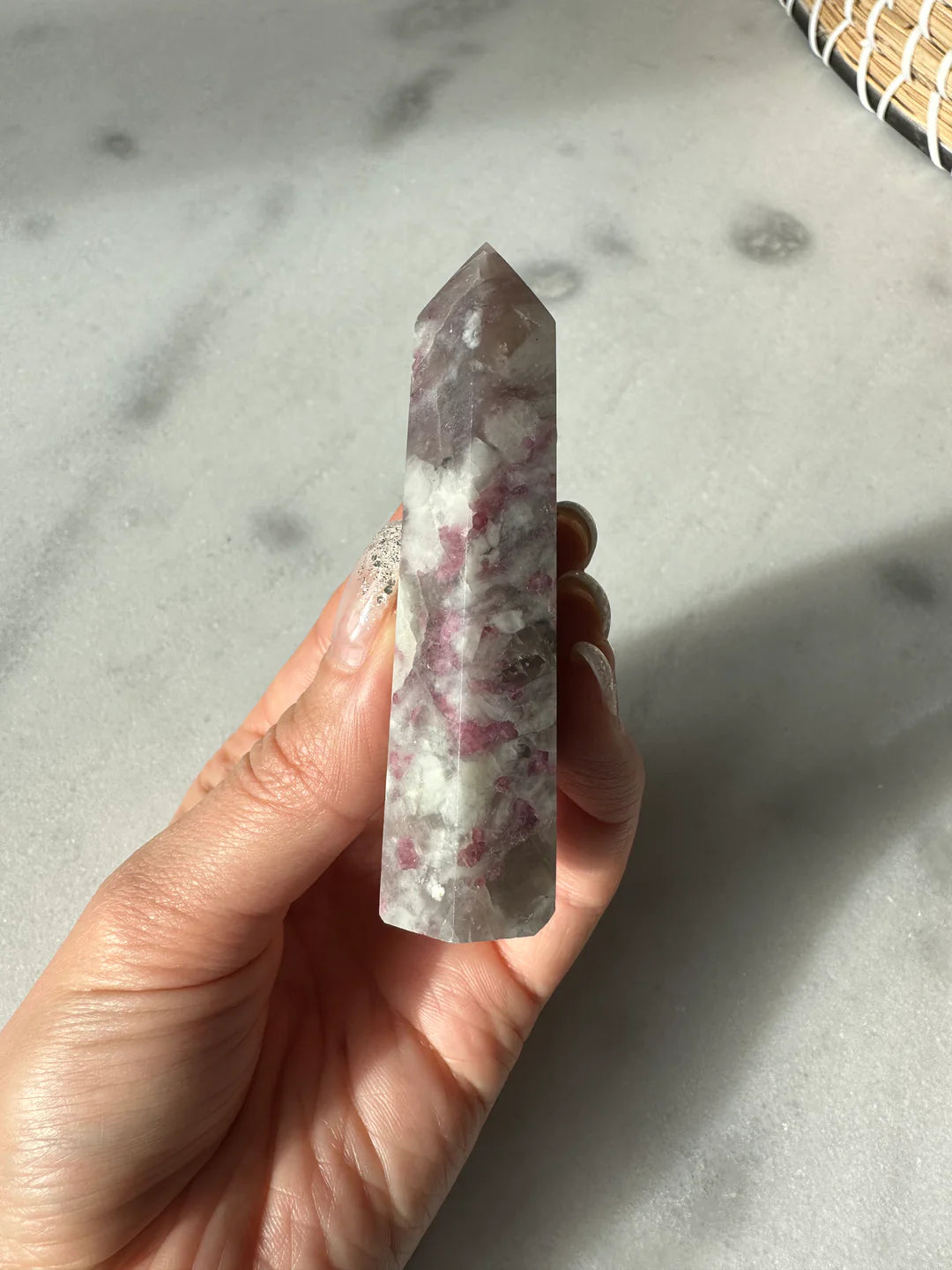 Pink Tourmaline Tower