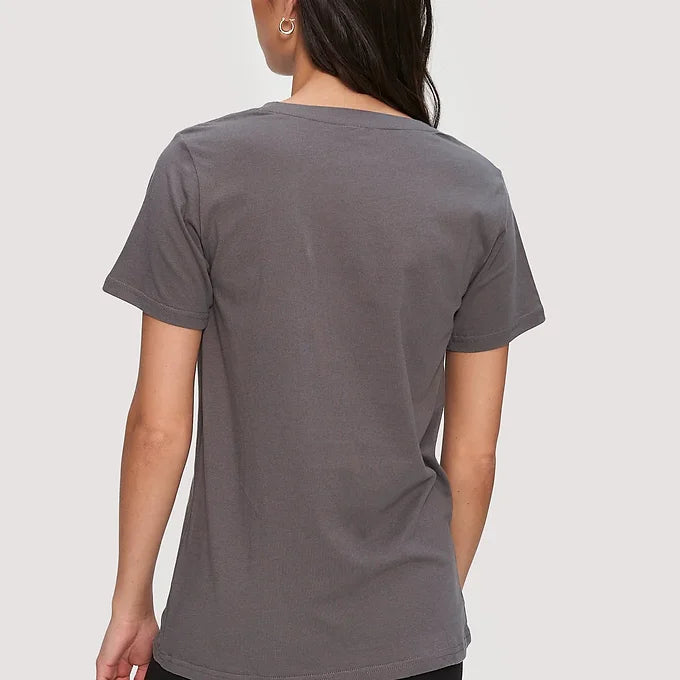 Women's Organic Tee - Stone Grey