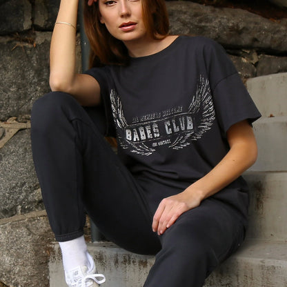 Babes Club Oversized Boxy Tee