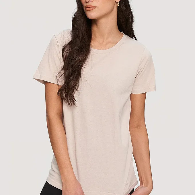 Women's Organic Tee - Beige