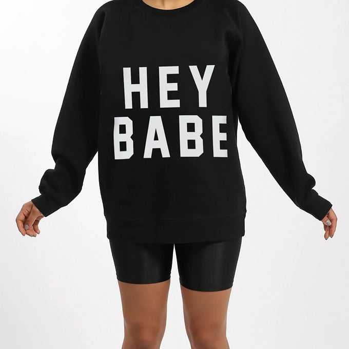 "Hey Babe" Big Sister Crew | Black