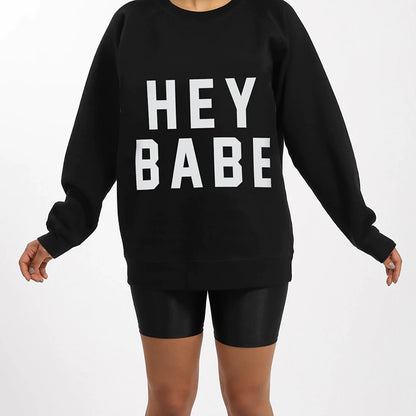 "Hey Babe" Big Sister Crew | Black