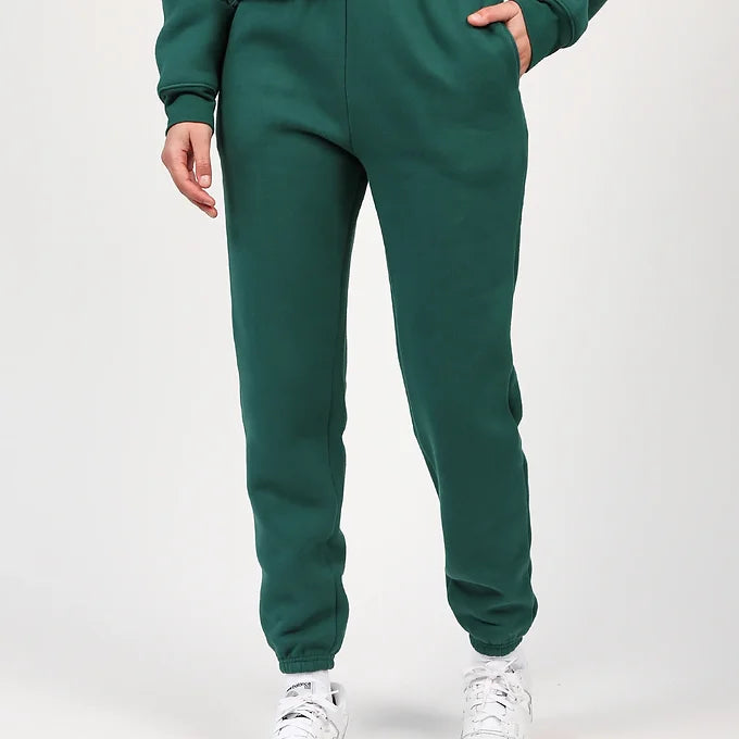 The Best Friend Fleece Jogger - Emerald