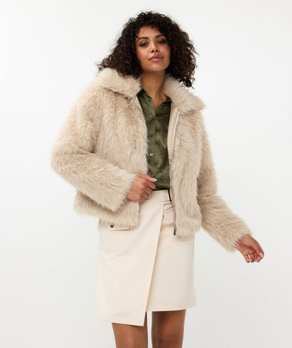 Faux Fur Jacket