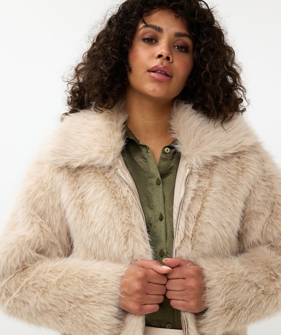 Faux Fur Jacket