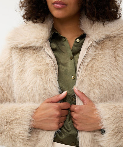 Faux Fur Jacket